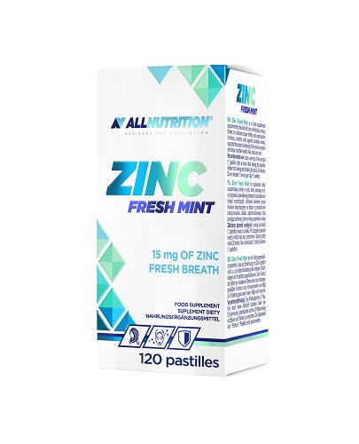 Allnutrition Zinc Fresh Mint, 120 pastylek - Apteka internetowa Melissa  